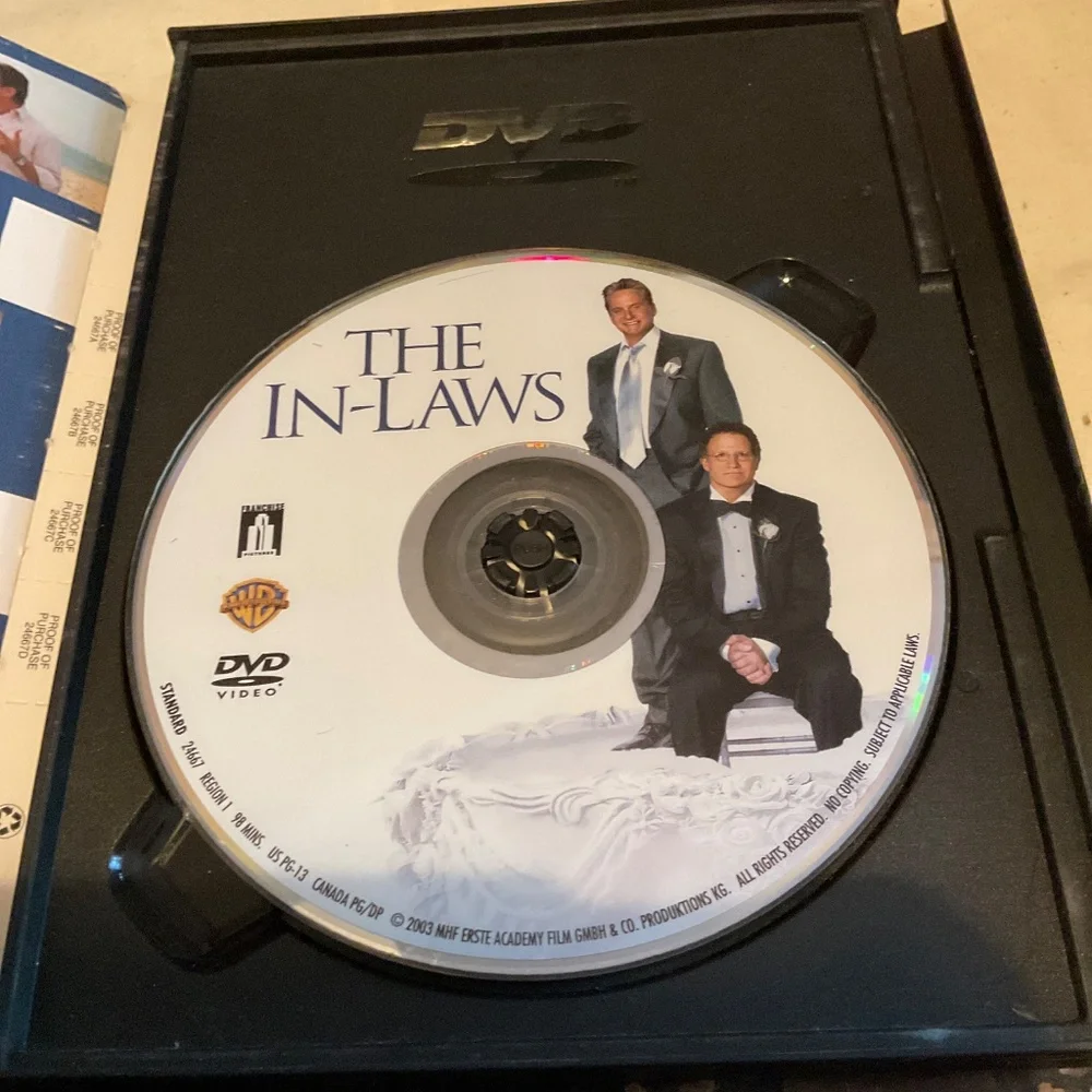 DVD - The In-Laws.   V28